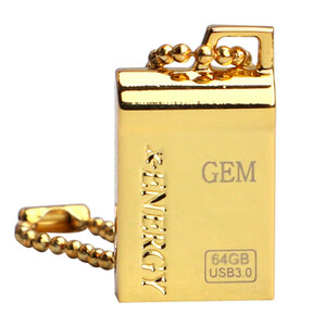 فلش 64 گیگ ایکس انرژی X-Energy Golden GEM USB3.0