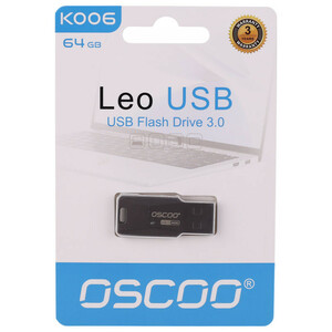 فلش 64 گیگ اوسکو Oscoo Leo K006 USB3.0