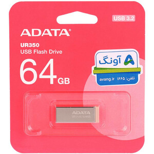 فلش 64 گیگ ای دیتا Adata UR350 USB3.2