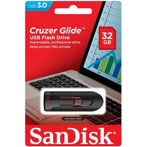 فلش 32 گیگ سن دیسک SanDisk Cruzer Glide USB3.0