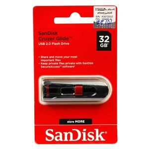 فلش 32 گیگ سن دیسک SanDisk Cruzer Glide CZ60