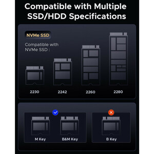 داک M.2 و هارد 2 سینی اوریکو IT28E-C Type-C