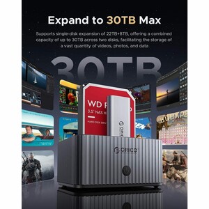 داک M.2 و هارد 2 سینی اوریکو IT28E-C Type-C