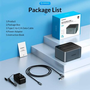 داک هارد 5 سینی اوریکو Orico 6656C3-C USB 3.2