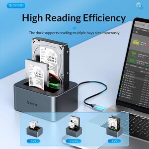 داک هارد 5 سینی اوریکو Orico 6656C3-C USB 3.2