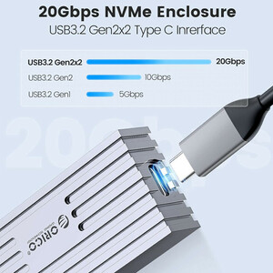 باکس هارد M.2 NVMe SSD اوریکو M233C3-G4
