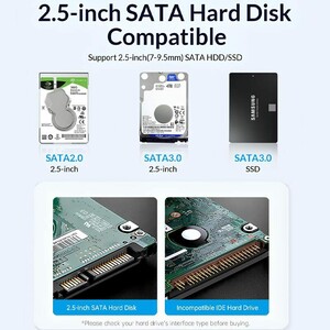 باکس هارد 2.5 اینچی HDD/SSD اوریکو DZ25C3-CR