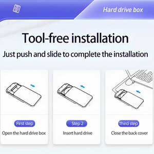 باکس هارد 2.5 اینچی HDD/SSD اوریکو DZ25C3-CR
