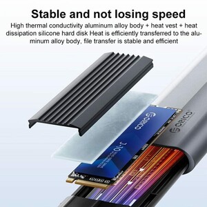 باکس هارد M.2 NVMe SSD اوریکو AXM2S-G2