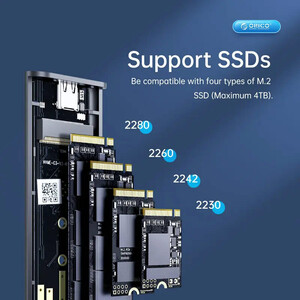 باکس هارد M.2 NVMe SSD اوریکو AM2C3-G2