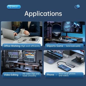 باکس هارد M.2 NVMe SSD اوریکو AM2C3-G2