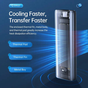 باکس هارد M.2 NVMe SSD اوریکو AM2C3-G2