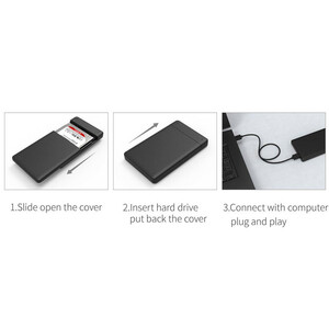 باکس هارد 2.5 اینچی HDD/SSD اوریکو 2577U3