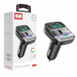 شارژر فندکی و اف ام پلیر بلوتوثی 25 وات ارلدام ET-M100