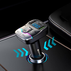 شارژر فندکی و اف ام پلیر بلوتوثی 25 وات ارلدام ET-M100