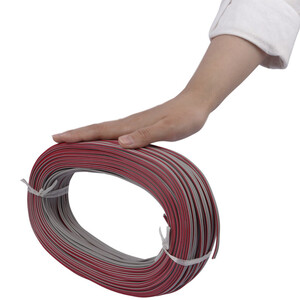 سیم باند مسی 2*0٫5 کلاف 80 متری