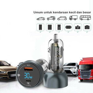 شارژر فندکی 30 وات یس پلاس YS-1211