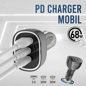 شارژر فندکی 30 وات یس پلاس YS1209