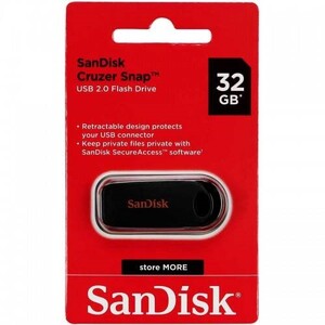 فلش 32 گیگ سن دیسک SanDisk Cruzer Snap