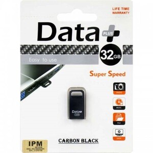 فلش 32 گیگ دیتا پلاس Data+ Carbon Black