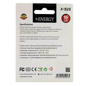 فلش 16 گیگ ایکس-انرژی X-Energy X-926