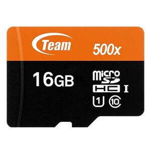 رم میکرو 16 گیگ تیم گروپ TeamGroup 500X U1 C10 80MB/s