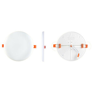 پنل تمام نور توکار گرد 24 وات فنر متغیر پرشین لایت ایران