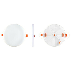 پنل تمام نور توکار گرد 12 وات فنر متغیر پرشین لایت ایران