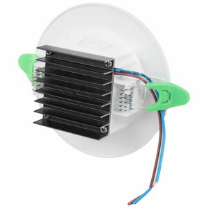 پنل بک لایت توکار گرد 9 وات پارس شعاع توس سولاریس