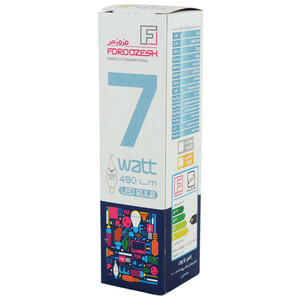 لامپ اشکی 7 وات مات فروزش F3000 پایه E14