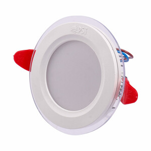 پنل بک لایت توکار گرد 7 وات پارس شعاع توس گلاریس 771