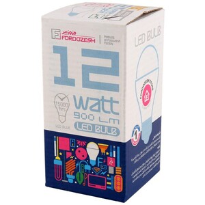 لامپ ال ای دی حبابی 12 وات فروزش F6500 پایه E27