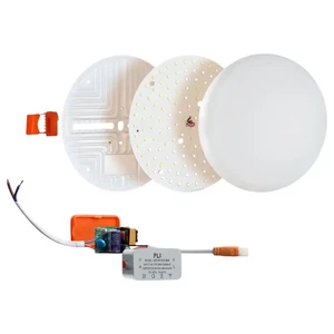 پنل تمام نور توکار گرد 38 وات فنر متغیر پرشین لایت ایران