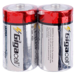 باتری دوتایی قلمی Gigacell Max Power Heavy Duty R6-2S 1.5V AA شرینک