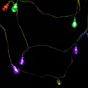 ریسه طرح لامپ کوچک رنگی طول 3.5 متر