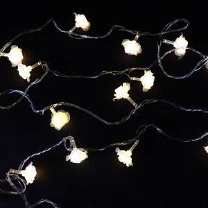 ریسه طرح گل رز 28 لامپ آفتابی طول 4 متر