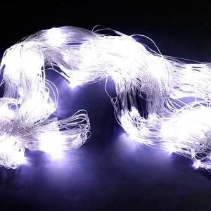 ریسه طرح توری سوزنی مهتابی 4*2 متر