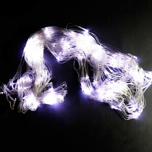 ریسه طرح توری سوزنی مهتابی 4*2 متر