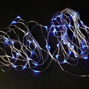 ریسه مفتولی باتری خور رنگی طول 5 متر