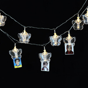 ریسه گیره دار طرح پروانه آفتابی طول 3 متر