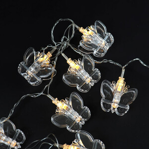 ریسه گیره دار طرح پروانه آفتابی طول 3 متر