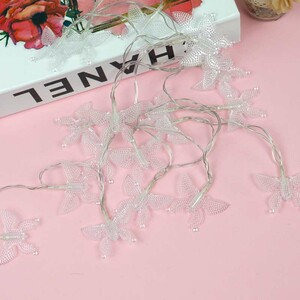 ریسه طرح پروانه باتری خور سه تایی آفتابی طول 2.5 متر