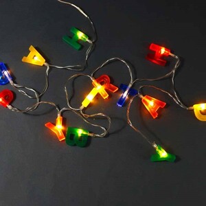 ریسه طرح Happy Birth Day آفتابی طول 1.5 متر