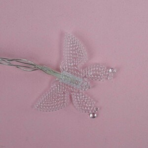 ریسه طرح پروانه باتری خور دوتایی آفتابی طول 2.5 متر