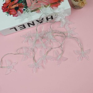 ریسه طرح پروانه باتری خور دوتایی آفتابی طول 2.5 متر