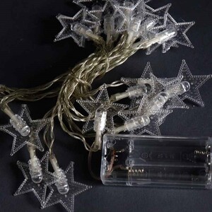 ریسه باتری خور طرح ستاره آفتابی طول 2.5 متر