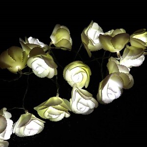 ریسه طرح گل فومی اکلیل دار آفتابی طول 2 متر