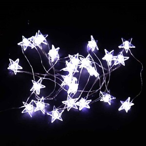 ریسه مفتولی طرح ستاره مهتابی طول 2.5 متر