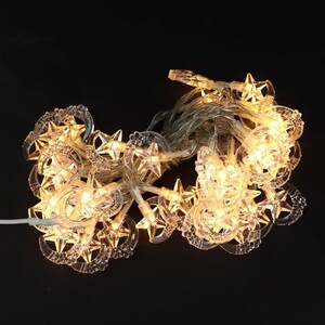 ریسه طرح ماه و ستاره کوچک آفتابی طول 5 متر