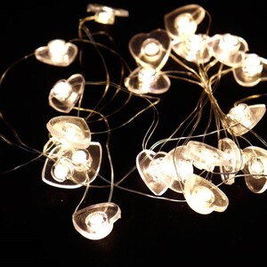 ریسه مفتولی طرح قلب USB آفتابی طول 2.5 متر